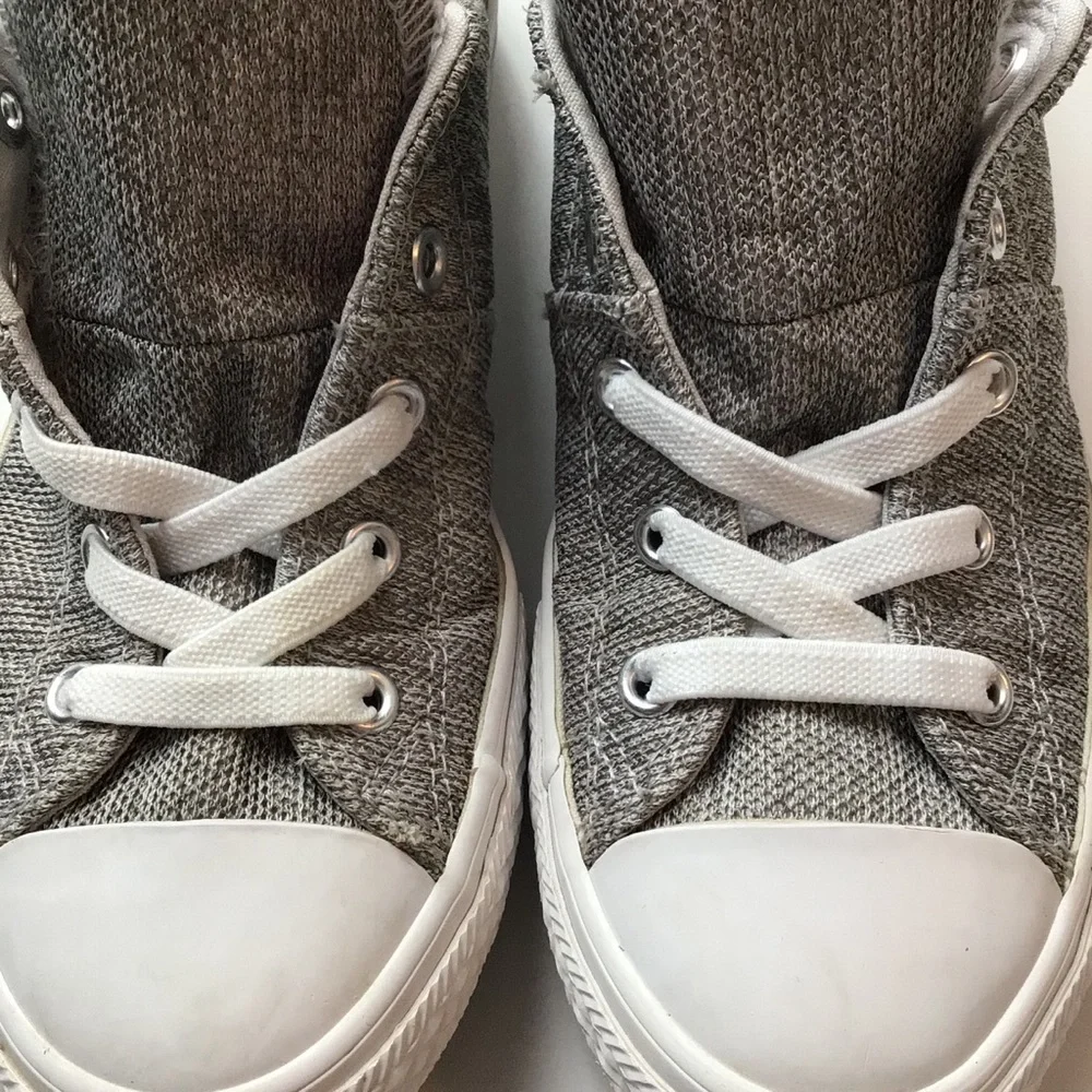 Converse All Star Maddie Ox Mouse Storm Gray & Pink 2JR